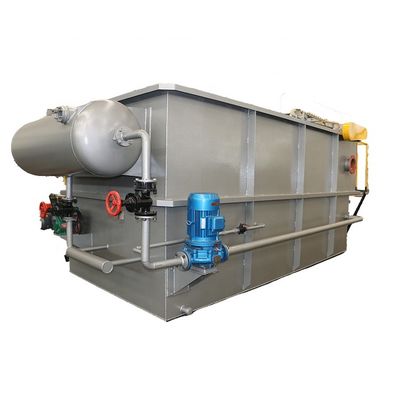 Rectangle Shape Dissolved Air Flotation Machine for Removing Suspended Matter COD BOD