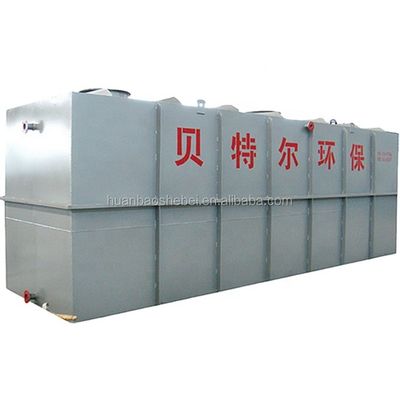 COD BOD NH-N Removal Function of Rectangular MBR Integrated Sewage Treatment Equipment