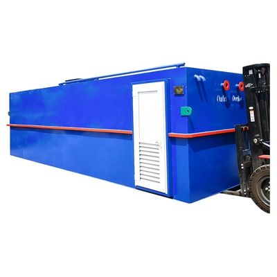 Engine Core-driven Buried Integrated Sewage Treatment System for Industrial Areas