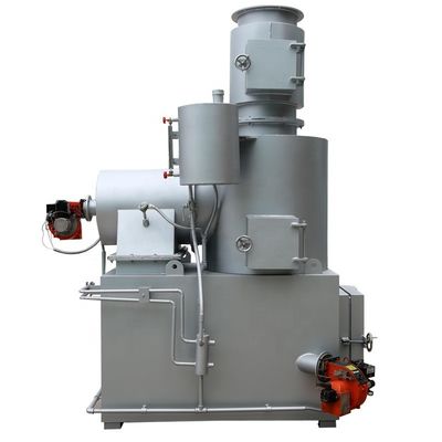 Customized Size Two Combustion Chamber Silver Waste Incinerator Deep Combustion Treatment