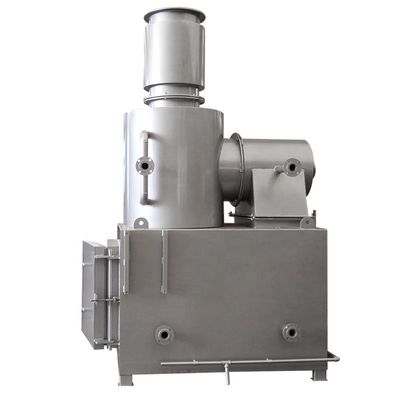 Customized Size Two Combustion Chamber Silver Waste Incinerator Deep Combustion Treatment