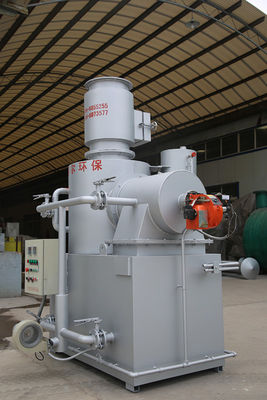 Smokeless Waste Incinerator for Hospital Waste Disposal 0.37KW in Food Beverage Shops