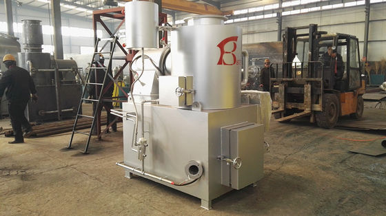 Smokeless Waste Incinerator for Hospital Waste Disposal 0.37KW in Food Beverage Shops