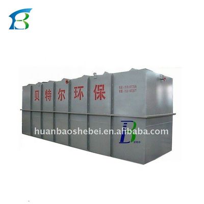 Compact MBBR Industrial Domestic Wastewater Treatment Plant 2023 with Customized Color