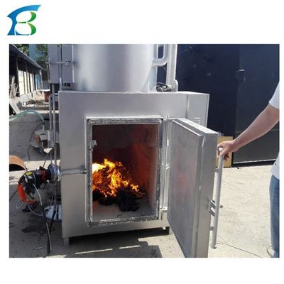 Small Waste Incinerator For Hospital Garbage Treatment 220v/380V Voltage Diesel Oil/Gas Fuel