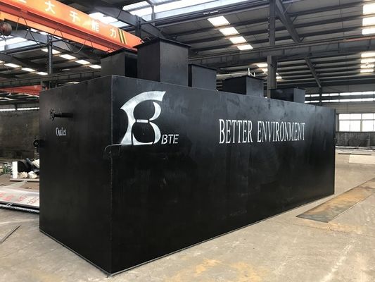0.5-5.5 Buried Integrated Sewage Treatment Equipment for Breeding and Chemical Sewage