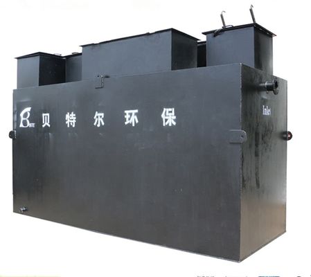 0.5-5.5 Buried Integrated Sewage Treatment Equipment for Breeding and Chemical Sewage