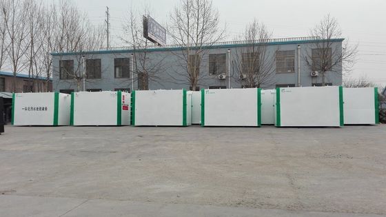 0.5-5.5 Buried Integrated Sewage Treatment Equipment for Breeding and Chemical Sewage