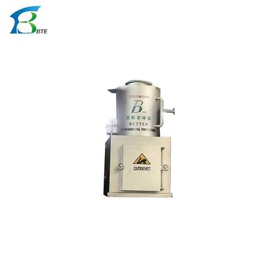 Customizable Size and Refuse Collector for Smokeless Solid Waste Combustion Treatment
