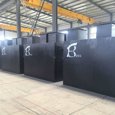0.5-30 t/hour Capacity Domestic Wastewater Treatment Equipment with Automatic Operation
