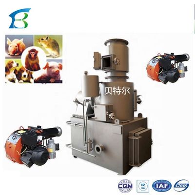 Animal Cremation Waste Incinerator with 100-500kg/h Capacity and Customized Color