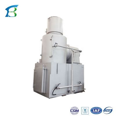 Animal Cremation Waste Incinerator with 100-500kg/h Capacity and Customized Color