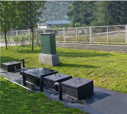 1 Underground Integrated Wastewater Treatment Plant for Municipal Grey Water Recycling