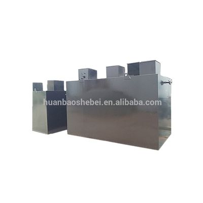 Hospital Sewage Water Treatment Septic Tank with Video Technical Support and BOD Removal