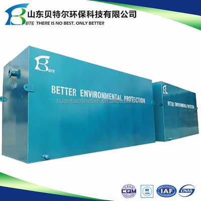 Hospital Sewage Water Treatment Septic Tank with Video Technical Support and BOD Removal