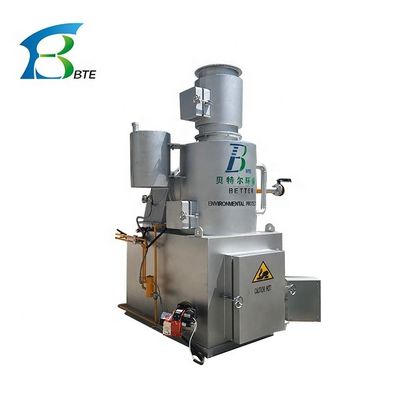 Effective Solid Waste Incinerator for Hospitals and Resorts Disel/Natural Gas/LPG Fuel