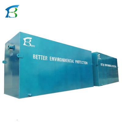 Condition Compact Buried Domestic Sewer Water Treatment Plant 10*6M with and Performance