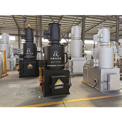 Food Waste Disposer Mini Animal Waste Cremation Machine Incinerator with 0.37 KW Power