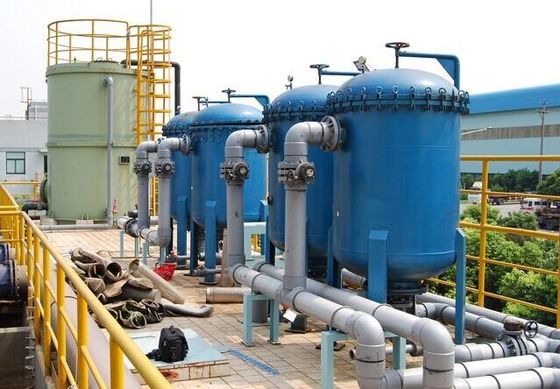 Stainless Steel 304 316 Material Active Carbon Quartz Sand Filter For Water Treatment