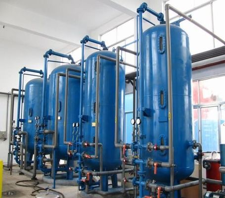 Stainless Steel 304 316 Material Active Carbon Quartz Sand Filter For Water Treatment