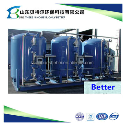 Activated Carbon Mechanical Waste Water Filter Machine for Sewage Clarifier 6*10M Size