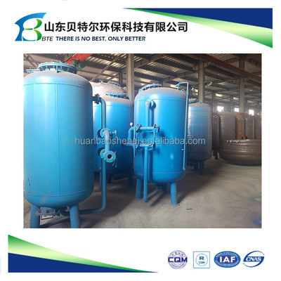 Activated Carbon Mechanical Waste Water Filter Machine for Sewage Clarifier 6*10M Size