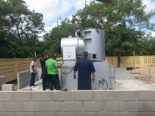 Smokeless Waste Treatment Mini Waste Incinerator for Waste Plastic Pyrolysis Plant