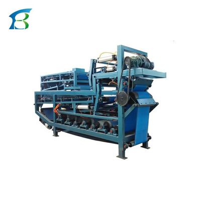 Sludge Dewatering Treatment Belt Filter Press with Stainless Steel/Carbon Steel Material