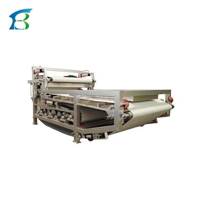 Sludge Dewatering Treatment Belt Filter Press with Stainless Steel/Carbon Steel Material
