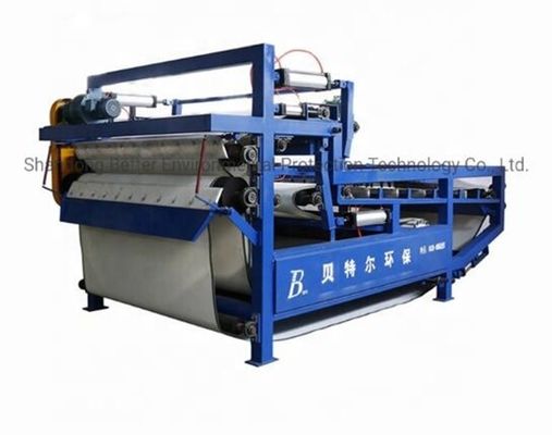 Belt Filter Press for Solid-Liquid Separation in Wastewater Treatment Plant Operations