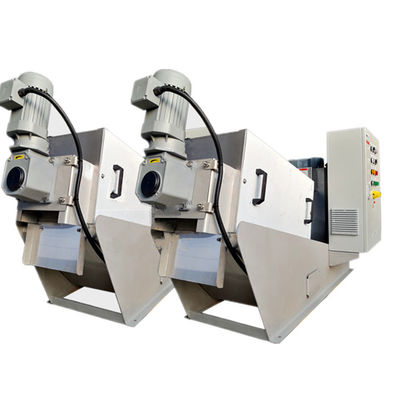1 Agricultural Equipment Pig Dung Manure Screw Press Waste Disposal Sludge Dewatering Machine 0.75
