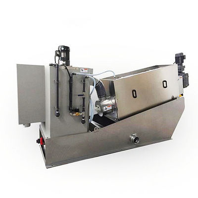 1 Agricultural Equipment Pig Dung Manure Screw Press Waste Disposal Sludge Dewatering Machine 0.75