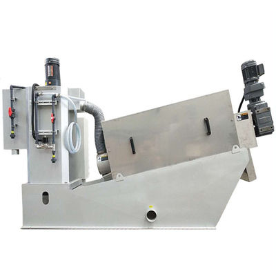 1 Agricultural Equipment Pig Dung Manure Screw Press Waste Disposal Sludge Dewatering Machine 0.75