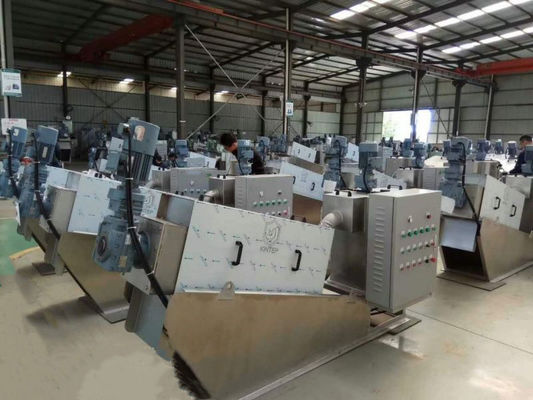 1 Agricultural Equipment Pig Dung Manure Screw Press Waste Disposal Sludge Dewatering Machine 0.75