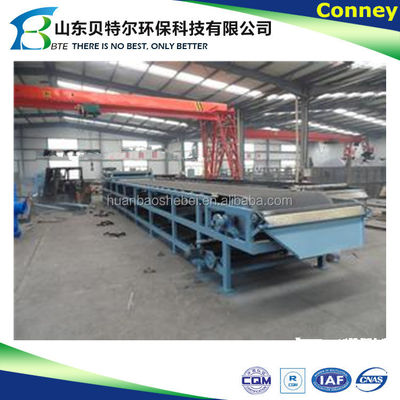 Home Carbon Steel or SS Gypsum Dewatering Machine with Popular Vacuum Belt Filter