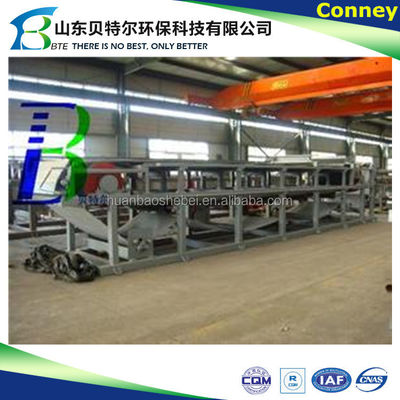 Home Carbon Steel or SS Gypsum Dewatering Machine with Popular Vacuum Belt Filter