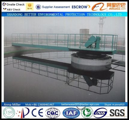 Peripheral Driving Type Sludge Sucker Diameter Complete Bridge Sludge Scraping Machine