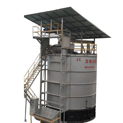 Composting Device For Energy Saving Fertilizer Production On Farms And Agriculture