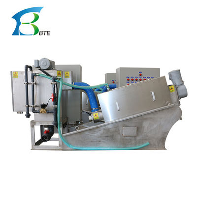 Compact MDS Series Multi Disc Screw Press Sludge Dehydrator for Activated Sludge Removal