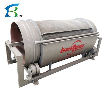 Customized 250cbm/h Koi Rotary Drum Filter for RAS Recirculating Aquaculture Systems