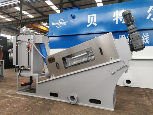 100L/Hour Productivity Medium and Small Size Sludge Dewatering Machine for Municipal