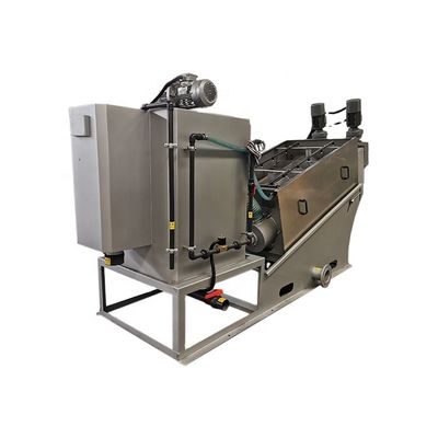 100L/Hour Productivity Medium and Small Size Sludge Dewatering Machine for Municipal