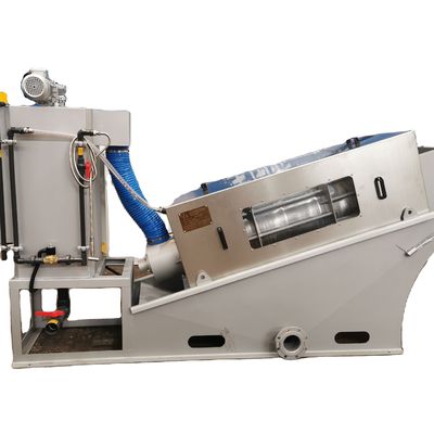 500kg Weight Screw Press Sludge Dewatering Machine for Wastewater Treatment Systems