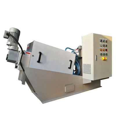 Oily Waste Recycling Machine Chicken Feather Screw Press Slaughter Wastewater Treatment