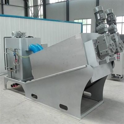 Oily Waste Recycling Machine Chicken Feather Screw Press Slaughter Wastewater Treatment