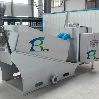 Oily Waste Recycling Machine Chicken Feather Screw Press Slaughter Wastewater Treatment