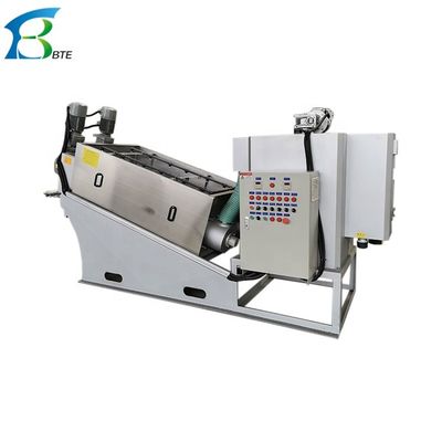 Customized Voltage Compact Screw Press for Low Noise Purification of Activated Sludge