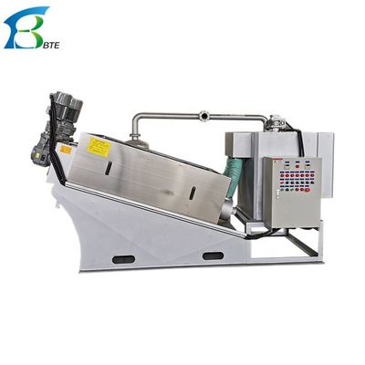 Customized Voltage Compact Screw Press for Low Noise Purification of Activated Sludge