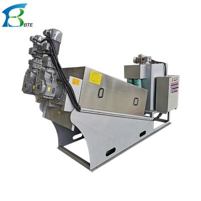 Customized Voltage Compact Screw Press for Low Noise Purification of Activated Sludge