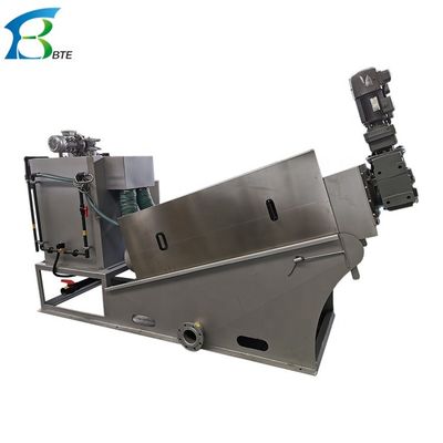 Customized Voltage Compact Screw Press for Low Noise Purification of Activated Sludge
